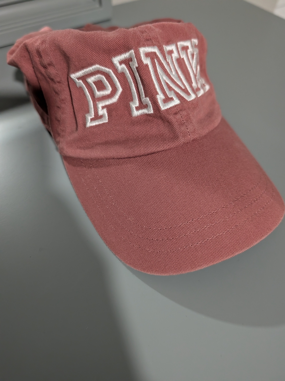 PINK Victoria's Secret Girls' Dusty Rose Baseball Cap